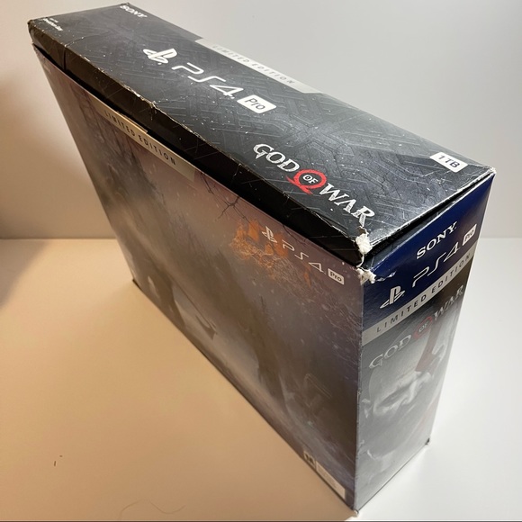 (BUNDLE) PlayStation 4 Pro God of War Limited Edition W/ 1 Game, & Accessories! - Picture 14 of 16